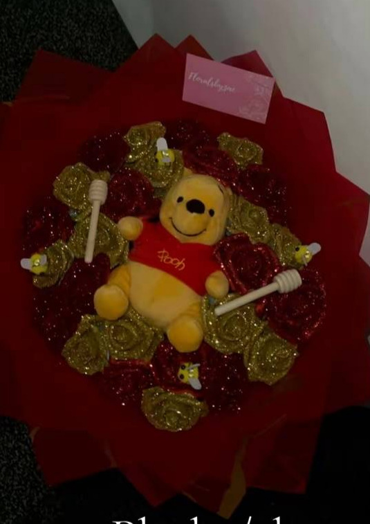Teddy bear plushie bouquet